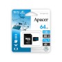 64 ГБ Карта памяти Apacer microSDXC (AP64GMCSX10U7-R) черный + адаптер