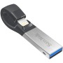 16 ГБ USB Флеш-накопитель SanDisk iXpand Go (SDIX30C-016G-GN6NN) серый