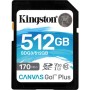 512 ГБ Карта памяти Kingston Canvas Go! Plus SDXC (SDG3/512GB) черный