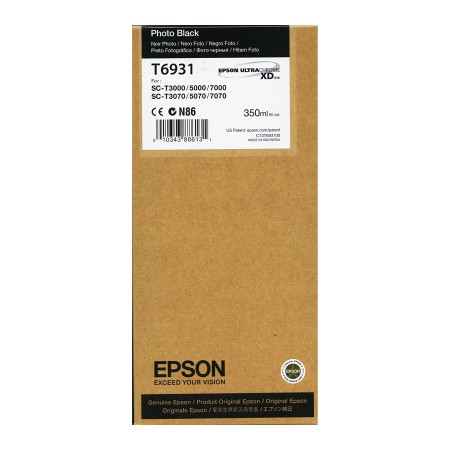 Картридж струйный Epson T6931 (C13T693100) фото черный (повышенная емкость)