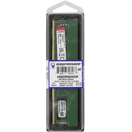Оперативная память Kingston (KSM29RS8/8HDR) 8 ГБ черный