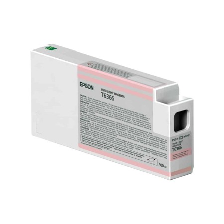Картридж струйный Epson T6366 (C13T636600) светло-пурпурный (с чипом)