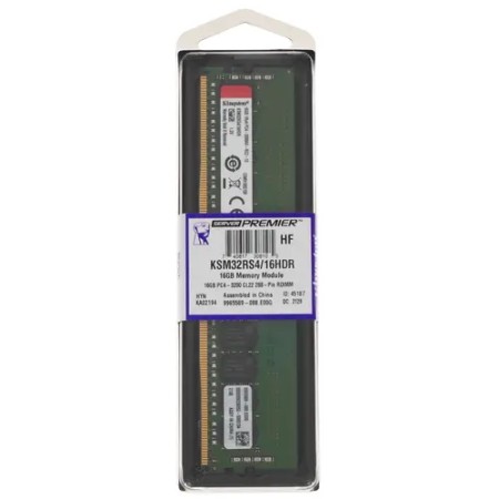 Оперативная память Kingston KSM32RS4/16HDR 16 ГБ зеленый