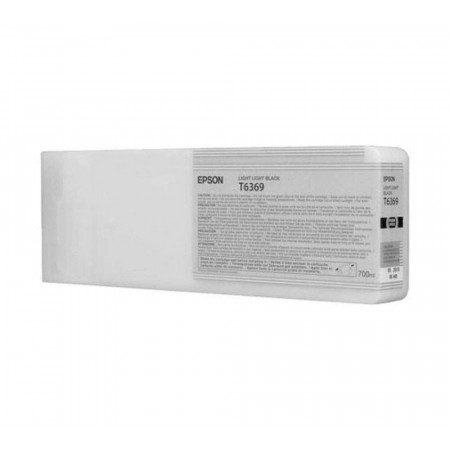 Картридж струйный Epson T6369 (C13T636900) светло-серый