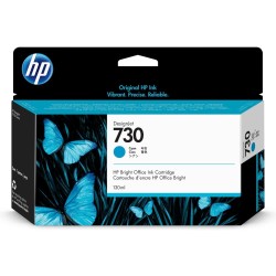 Картридж струйный HP 730 (P2V62A) голубой (с чипом)