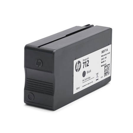 Картридж струйный HP 712 (3ED71A) черный (с чипом)
