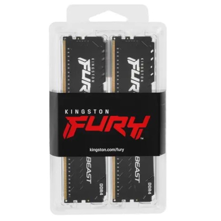 Оперативная память Kingston FURY Beast Black (KF426C16BBK4/128) 128 ГБ черный