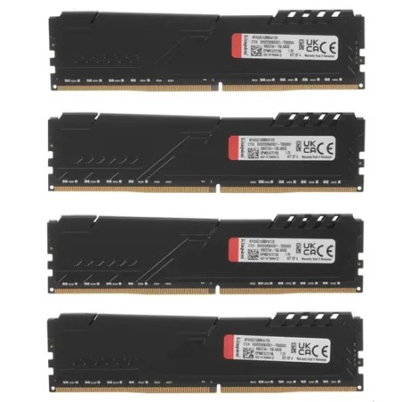 Оперативная память Kingston FURY Beast Black (KF426C16BBK4/128) 128 ГБ черный