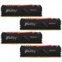 Оперативная память Kingston FURY Beast Black RGB (KF426C16BBAK4/128) 128 ГБ черный