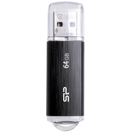 64 ГБ USB Флеш-накопитель Silicon Power Ultima U02 (SP064GBUF2U02V1K) черный