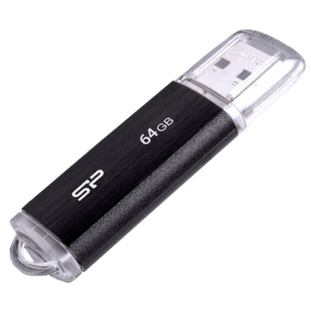 64 ГБ USB Флеш-накопитель Silicon Power Ultima U02 (SP064GBUF2U02V1K) черный