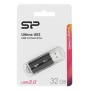 32 ГБ USB Флеш-накопитель Silicon Power Ultima U02 (SP032GBUF2U02V1K) черный