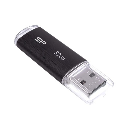 32 ГБ USB Флеш-накопитель Silicon Power Ultima U02 (SP032GBUF2U02V1K) черный