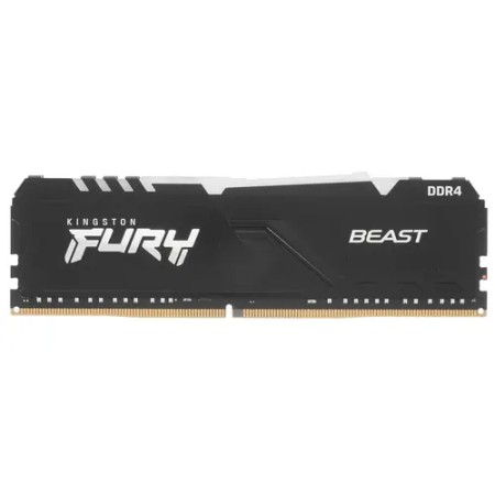 Оперативная память Kingston FURY Beast Black RGB (KF432C16BBA/16) 16 ГБ черный