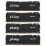 Оперативная память Kingston FURY Beast Black RGB (KF432C16BBAK4/128) 128 ГБ черный