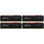 Оперативная память Kingston FURY Beast Black RGB (KF432C16BBAK4/128) 128 ГБ черный