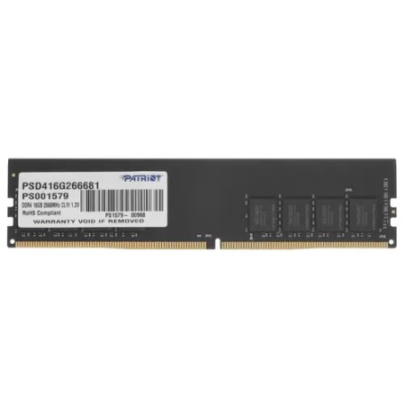Оперативная память Patriot Signature Line (PSD416G266681) 16 ГБ черный