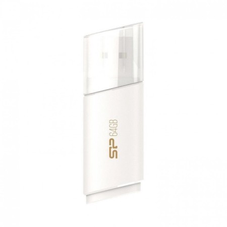 64 ГБ USB Флеш-накопитель Silicon Power Blaze B06 (SP064GBUF3B06V1W) белый