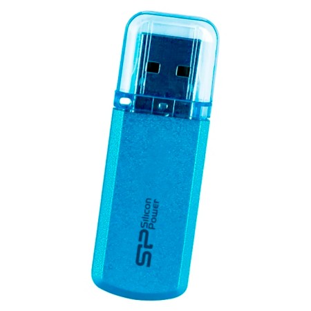 64 ГБ USB Флеш-накопитель Silicon Power Helios 101 (SP064GBUF2101V1B) синий
