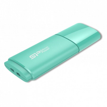 64 ГБ USB Флеш-накопитель Silicon Power Ultima U06 (SP064GBUF2U06V1B) берюзовый