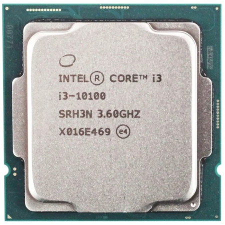 Процессор Intel Core i3-10100 OEM (CM8070104291317) серый