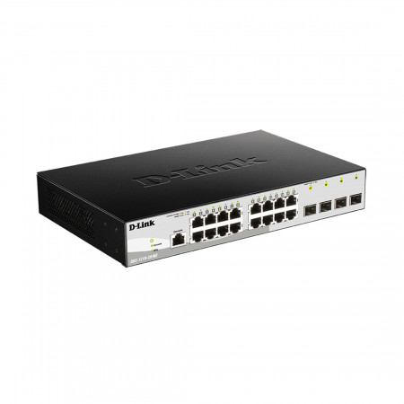 Коммутатор D-Link DGS-1210-20/ME/A1A черный