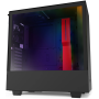 Корпус NZXT H510i (CA-H510I-BR) черно-красный