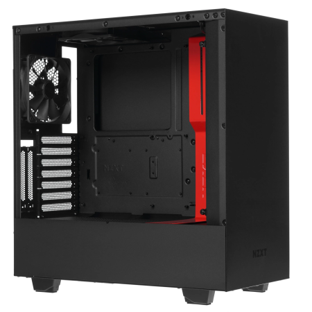 Корпус NZXT H510i (CA-H510I-BR) черно-красный