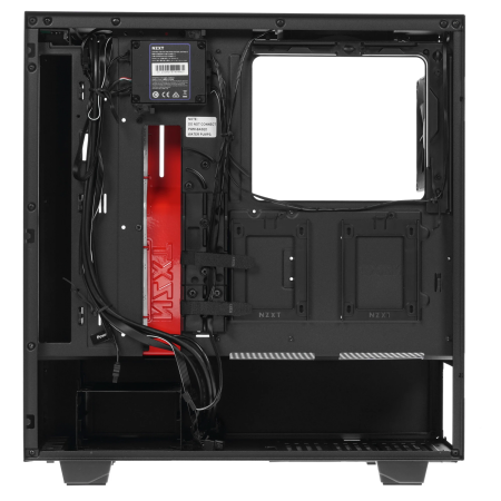 Корпус NZXT H510i (CA-H510I-BR) черно-красный