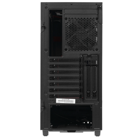 Корпус NZXT H510i (CA-H510I-BR) черно-красный