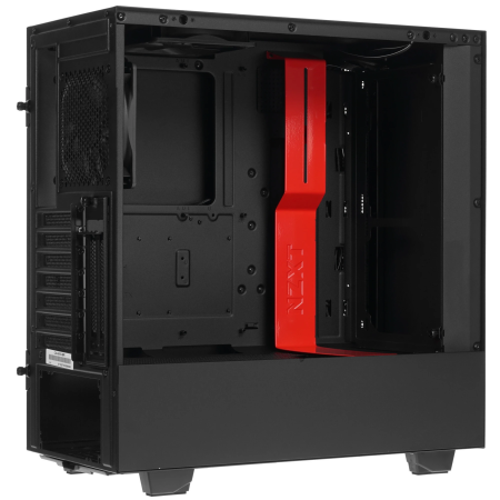 Корпус NZXT H510i (CA-H510I-BR) черно-красный