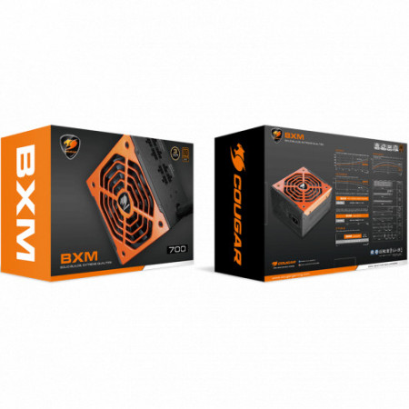 Блок питания Cougar BXM 850W (31BX085.0001P) черный