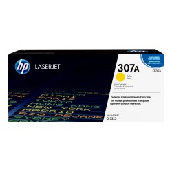 Картридж лазерный HP 307A (CE742A) желтый (с чипом)