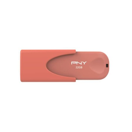 32 ГБ USB Флеш-накопитель PNY Attache 4 (P-FD32GAT4CC-RB) розовый