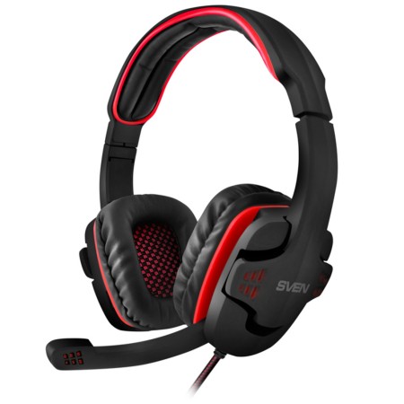 Наушники SVEN AP-G855MV (SV-015640) черный/красный