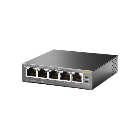 Коммутатор TP-Link TL-SG1005P черный
