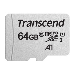 64 ГБ Карта памяти Transcend 300S microSDXC (TS64GUSD300S) белый