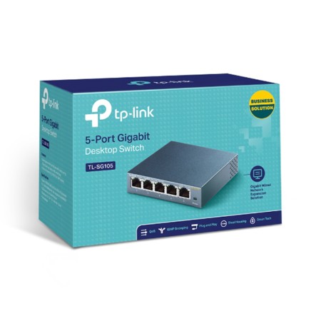 Коммутатор TP-Link TL-SG105 синий