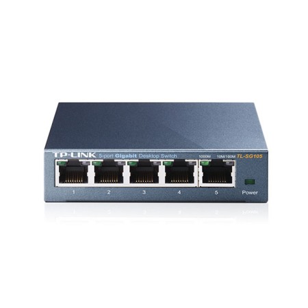 Коммутатор TP-Link TL-SG105 синий