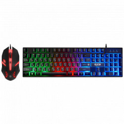 Клавиатура + мышь проводная Defender Glion C-123 RU (45123) черный