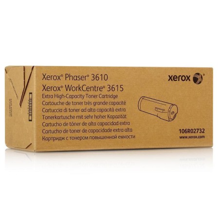 Тонер-картридж лазерный Xerox 106R02732 черный (повышенная емкость) (с чипом)