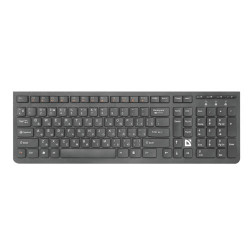Клавиатура беспроводная Defender UltraMate SM-535 (45535) черный Клавиатура беспроводная Defender UltraMate SM-535 (45535) черный