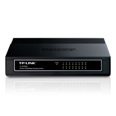 Коммутатор TP-LINK TL-SF1016D черный