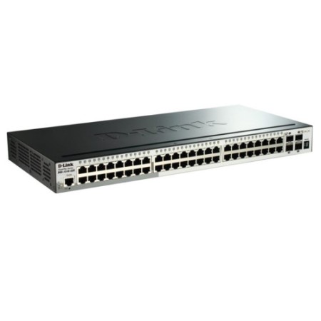Коммутатор D-Link DGS-1510-52X/A2A черный