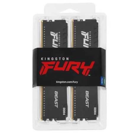 Оперативная память Kingston FURY Beast Black (KF426C16BB1K4/64) 64 ГБ черный