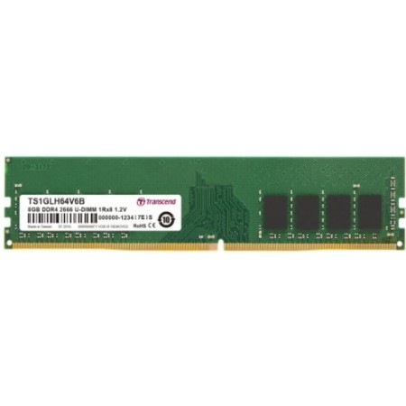 Оперативная память Transcend TS1GLH64V6B 8 ГБ зеленый