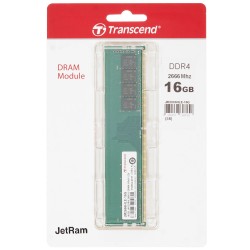 Оперативная память Transcend JetRam (JM2666HLE-16G) 16 ГБ зеленый