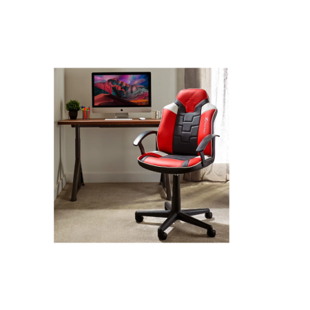 Кресло игровое XRocker Saturn красный