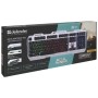 Клавиатура проводная Defender Metal Hunter GK-140L (45140) белый