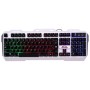 Клавиатура проводная Defender Metal Hunter GK-140L (45140) белый